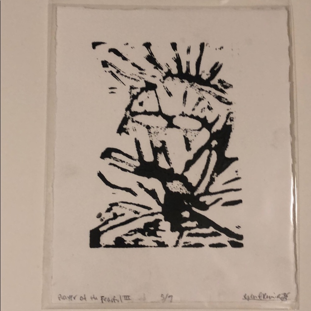 Black and white print 8 x 10